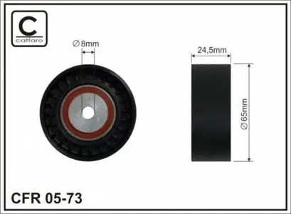 CAFFARO 0573 Ролик обводной