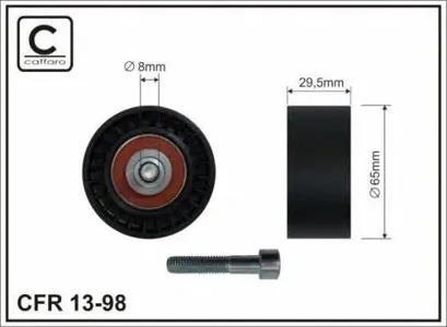 CAFFARO 1398 Натяжитель ремня