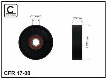 CAFFARO 1700 Натяжитель ремня