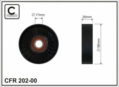 CAFFARO 20200 Натяжитель ремня