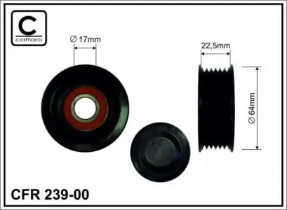 CAFFARO 23900 Ролик обводной