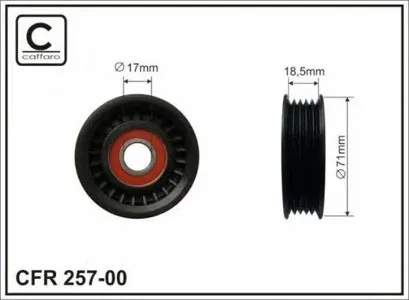 CAFFARO 25700 Натяжитель ремня