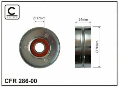 CAFFARO 28600 Натяжитель ремня