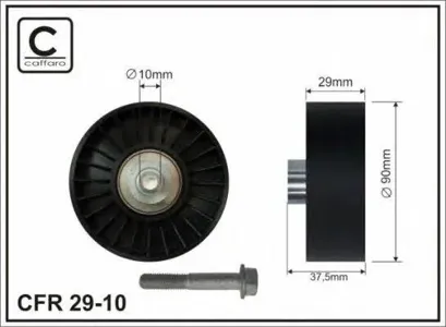 CAFFARO 2910 Ролик обводной