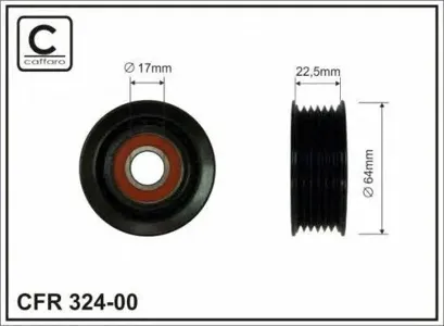 CAFFARO 32400 Натяжитель ремня
