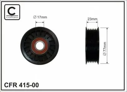 CAFFARO 41500 Натяжитель ремня