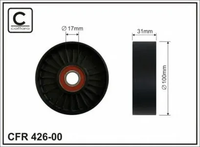 CAFFARO 42600 Натяжитель ремня