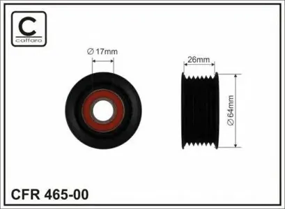 CAFFARO 46500 Натяжитель ремня