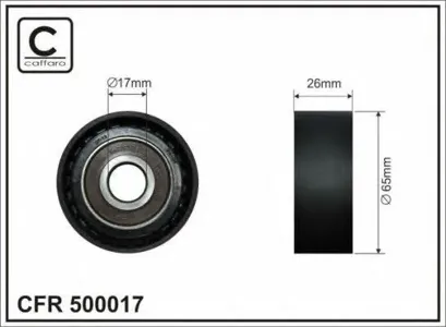 CAFFARO 500017 Натяжитель ремня