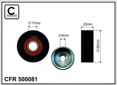 CAFFARO 500081 Натяжитель ремня