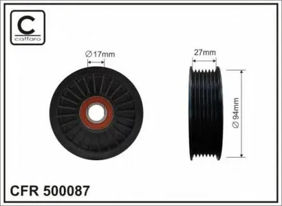 CAFFARO 500087 Натяжитель ремня