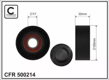 CAFFARO 500214 Натяжитель ремня