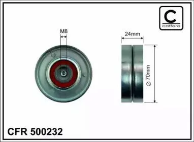CAFFARO 500232 Натяжитель ремня