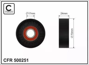 CAFFARO 500251 Натяжитель ремня