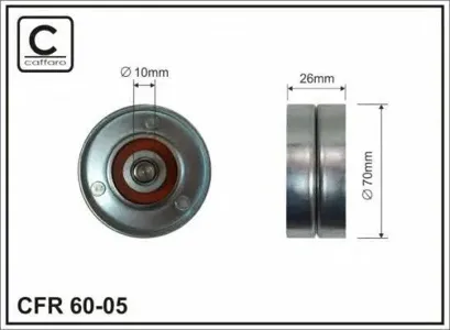 CAFFARO 6005 Ролик обводной