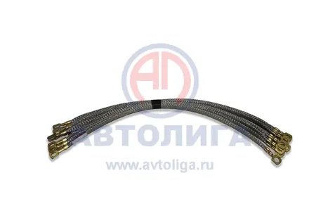 CARGEN AX4082 Провод массы провод заземления медный плетеный 10х16 ПМЛ Т2 400 мм (косичка).