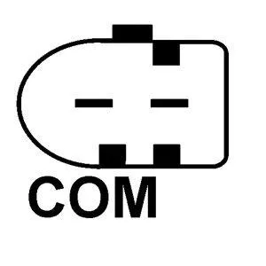 CARGO 114883 Генератор, 14В 120А