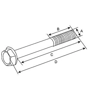 CARGO 134153 Болты электромагнита