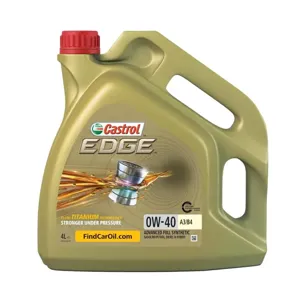 CASTROL 156E8C Масло моторное Castrol 0W40 Edge (4 L) Mercedes 229.35