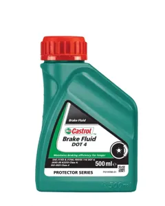 CASTROL 15CD18 Тормозная жидкость DOT 4, BRAKE FLUID, 0.5л