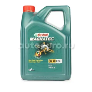 CASTROL 15EA91 Масло моторное CASTROL Magnatec 5w40 A3B4 4л