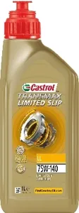 CASTROL 15F1EA Масло трансмиссионное Limited Slip LL 75W140 Синт. масло для гипоидных передач 1л