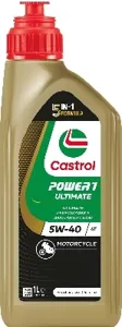 CASTROL 15FFA7 Масло моторное для 4-х тактных двигателей CASTROL Power 1 Ultimate 4T 5W40 синт.1л