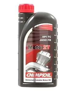 CHEMPIOIL CH92011E Масло моторное минер. Moto 2T, TC, 1л