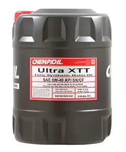 CHEMPIOIL CH970120E Масло моторное синт. 5W40 Ultra XTT SNCF(CH-4), A3B4, 20л