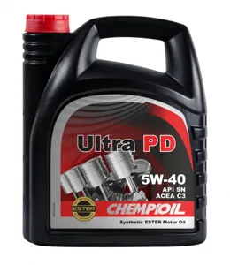 CHEMPIOIL CH97194 Масло моторное синт. 5W40 ULTRA PD API SN CH-4, C2 C3 4л