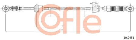 COFLE 92102451 Трос кпп Ford Transit all 96- (синий)