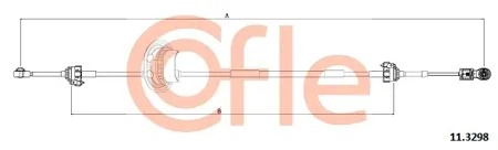 COFLE 92113298 Трос кпп Citroen c4 all 10-