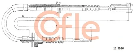 COFLE 92113910 Трос сцепления