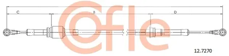 COFLE 92127270 трос включения КПП Fiat Punto 1.9JTD 99-12