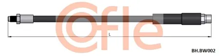 COFLE 92BHBW002 Шланг тормозной