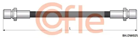COFLE 92BHDW025 Шланг тормозной