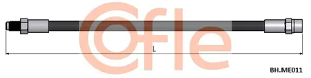 COFLE 92BHME011 Шланг тормозной