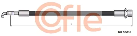 COFLE 92BHSB035 Шланг тормозной