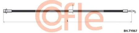 COFLE 92BHTY067 Шланг тормозной