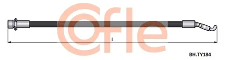 COFLE 92BHTY184 Шланг тормозной