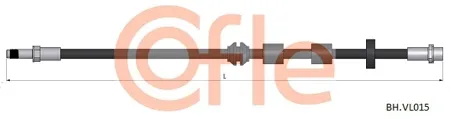 COFLE 92BHVL015 Шланг тормозной