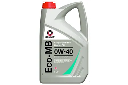 COMMA ECOMB5L Масло моторное синт. 0W40 ECO- Mercedes 5л API SN, ACEA A3B4, Mercedes 229.5226.5, VW 502.00505.00