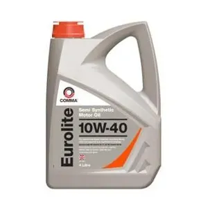 COMMA EUL4L Моторное масло 10W40 EUROLITE 4л полусин. ACEA A3B4, API SNCF, Mercedes 229.1, VW 501.01505.00