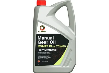 COMMA MVP75805L Масло трансмиссионное 75W80 MVMTF Plus 5л для МКПП API GL-4