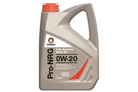 COMMA NRG4L Масло моторное синт. 0W20 PRO-NRG 4л API SN, ILSAC GF-4GF-5