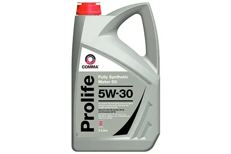 COMMA PRO5L Моторное масло 5W30 PROLIFE 5л син. ACEA C3, VW 504 00507 00, MB 229.51, BMW LL-04, Porsche C30