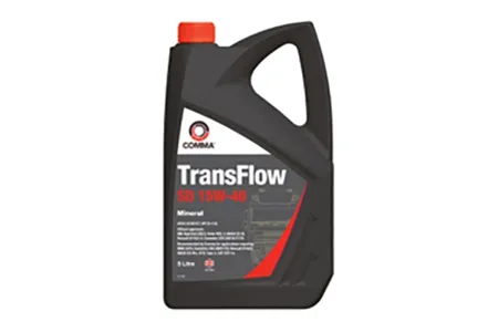 COMMA TFSD5L Моторное масло 15W40 TransFlow SD 5л мин. ACEA A3B4,E7,M3275,VDS-3,MB228.3229.1,RLD