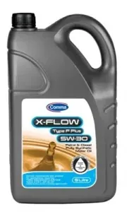 COMMA XFFP5L Моторное масло син. 5W30 X-FLOW TYPE F Plus 5л ACEA A5B5,API SLCF, Ford WSS-M2C913-BA