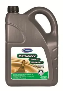 COMMA XFG4L Масло моторное синт. 5W40 X-FLOW TYPE G 4л API SLCF, ACEA A3B4, MB 229.1, VW 502505 00