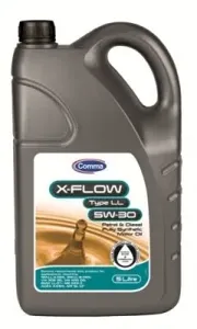 COMMA XFLL5L Моторное масло син. 5W30 X-FLOW TYPE LL 5л A3B4,API SLCF,GM-LL-B-025,MB 229.3,VW 502505.00